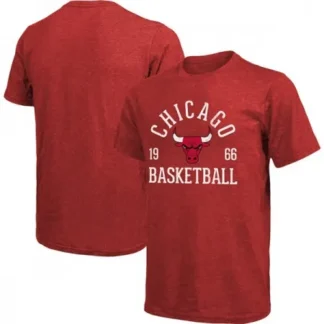 Men's Chicago Bulls Red Basketball T-Shirt GIMF