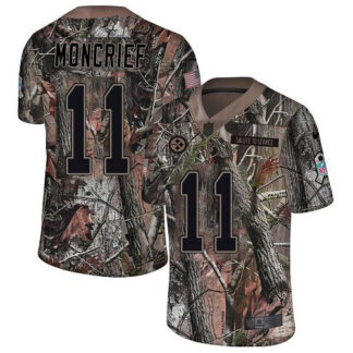 Nike Pittsburgh Steelers #11 Donte Moncrief Camo Men’s Stitched NFL Limited Rush Realtree Jersey