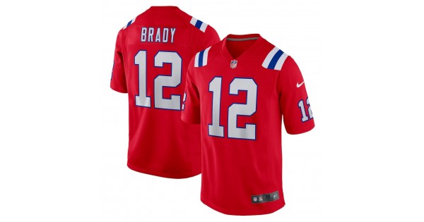 Tom Brady New England Patriots Nike Vapor F.U.S.E. Limited Retired Player Jersey - Red - Image 2
