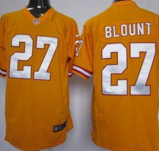 Nike Tampa Bay Buccaneers #27 Legarrette Blount Orange Game Jersey