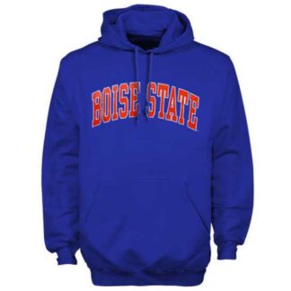 Men's Boise State Broncos Bold Arch Hoodie - Royal Blue