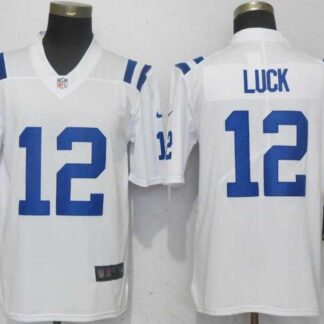 Nike Colts 12 Andrew Luck White Vapor Untouchable Limited Jersey