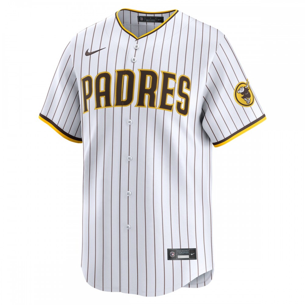Kyle Higashioka San Diego Padres Nike Home Limited Player Jersey - White - Image 2