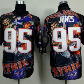 Nike New England Patriots #95 Chandler Jones 2014 Fanatic Fashion Elite Jersey