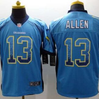 Men's San Diego Chargers #13 Keenan Allen Nike Drift Fashion Blue Elite Jersey