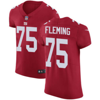 Nike New York Giants #75 Cameron Fleming Red Alternate Men’s Stitched NFL New Elite Jersey