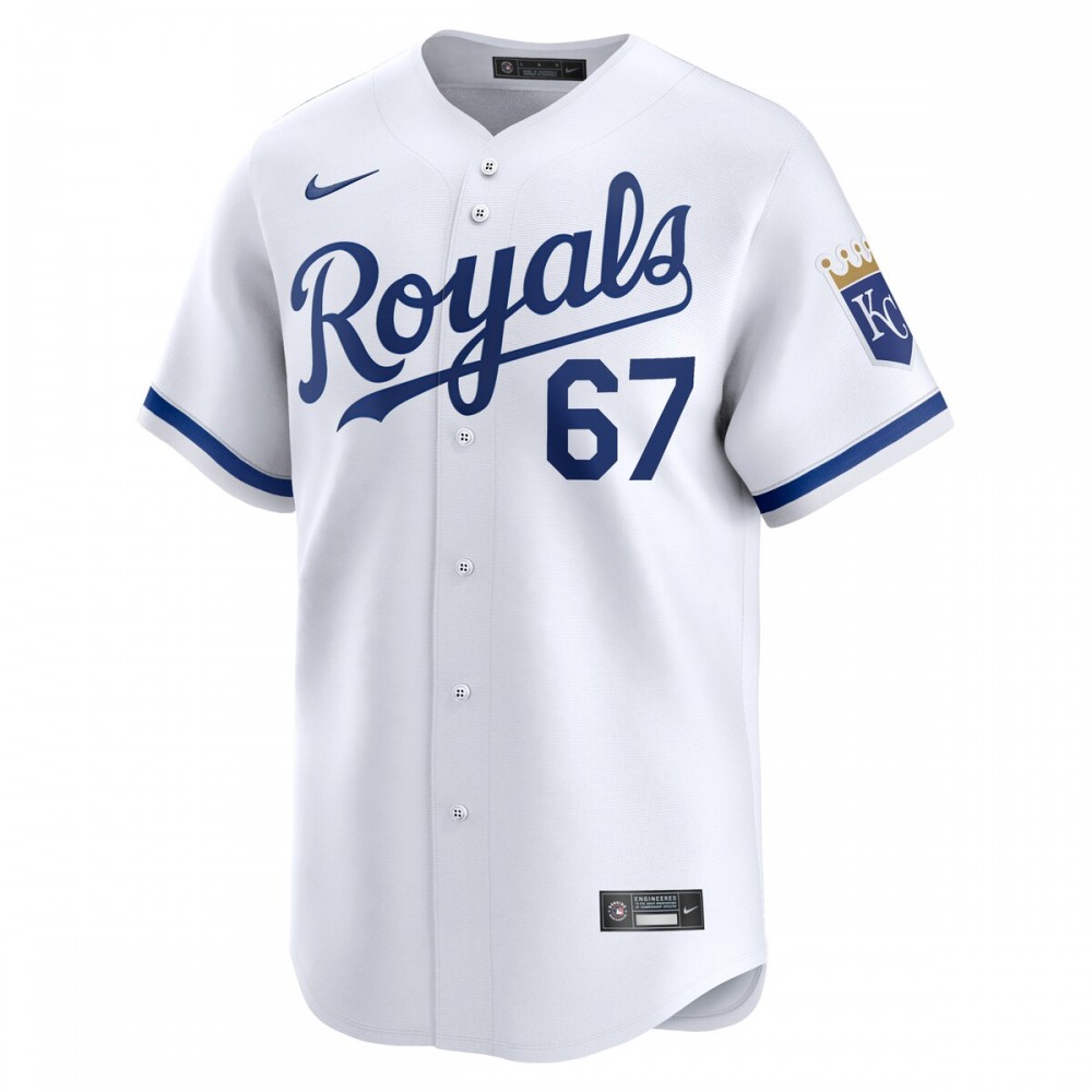Seth Lugo Kansas City Royals Nike Home Limited Player Jersey – White - Image 2