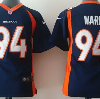 Nike Denver Broncos #94 DeMarcus Ware 2013 Blue Game Kids Jersey