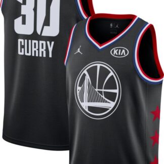Jordan Men's 2019 NBA All-Star Game #30 Steph Curry Black Dri-FIT Swingman Jersey