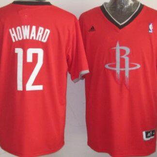 Houston Rockets #12 Dwight Howard Revolution 30 Swingman 2013 Christmas Day Red Jersey