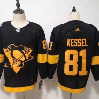 Penguins 81 Evgeni Kessel Black 2019 NHL Stadium Series Adidas Jersey