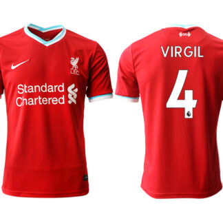 Men 2020-2021 club Liverpool home aaa version 4 red Soccer Jerseys