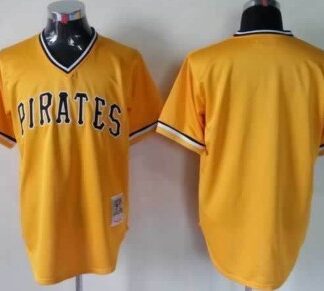 Kids' Pittsburgh Pirates Customized Black Throwback Jersey