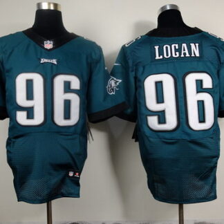 Nike Philadelphia Eagles #96 Bennie Logan 2014 Dark Green Elite Jersey