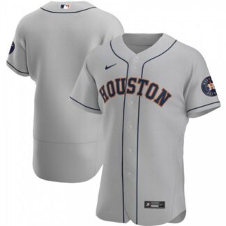 Houston Astros Men’s Nike Gray Road 2020 Authentic Official Team MLB Jersey