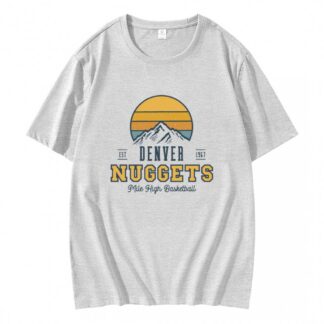 Retro Denver Nuggets Mile High Basketball T-Shirt