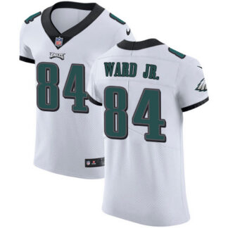 Nike Philadelphia Eagles #84 Greg Ward Jr. White Men’s Stitched NFL New Elite Jersey