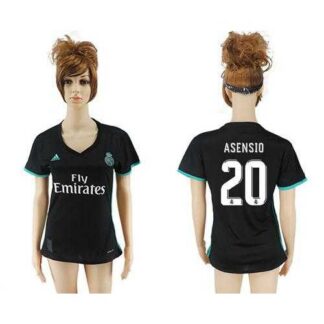Women’s Real Madrid #20 Asensio Away Soccer Club Jersey