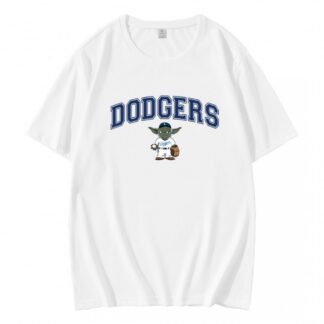 Baby Yoda Dodgers Baseball T-Shirt