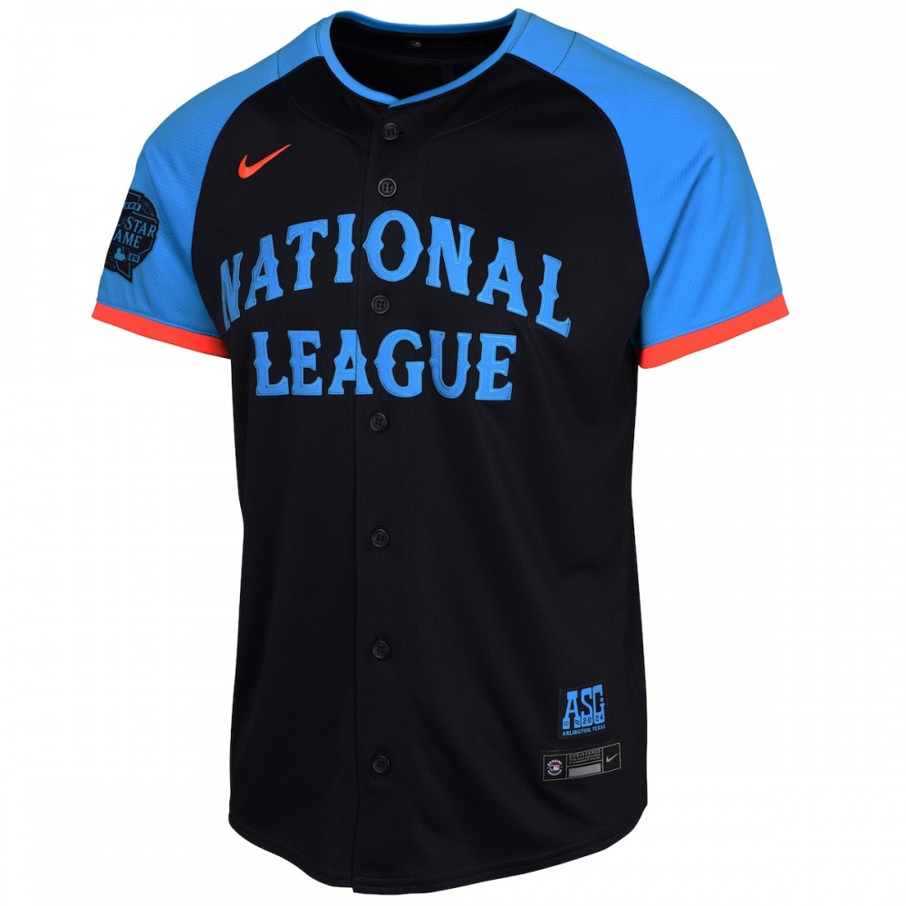 National League Nike Youth 2024 MLB All-Star Game Limited Jersey - Navy - Image 2