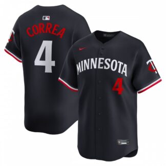 Carlos Correa Minnesota Twins Nike Alternate Limited Player Jersey – Navy