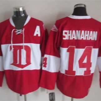 Detroit Red Wings #14 Brendan Shanahan Red Winter Classic Throwback CCM Jerseys