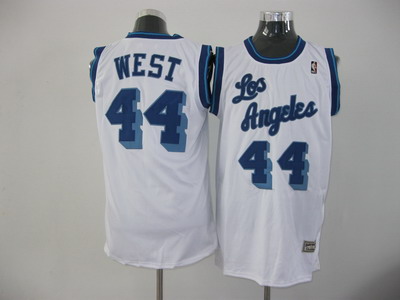 Los Angeles Clippers #44 West white Jerseys