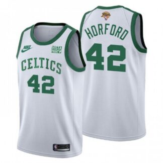 Boston Boston Celtics #42 Al Horford Nike Releases Classic Edition Youth 2022 NBA Finals 75th Anniversary Jersey Wh...