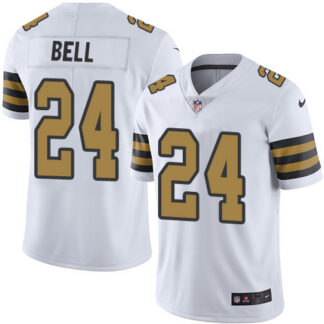 Nike New Orleans Saints #24 Vonn Bell White Men’s Stitched NFL Limited Rush Jersey