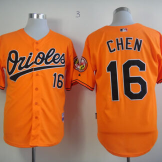 Baltimore Orioles #16 Chen Orange Jerseyss